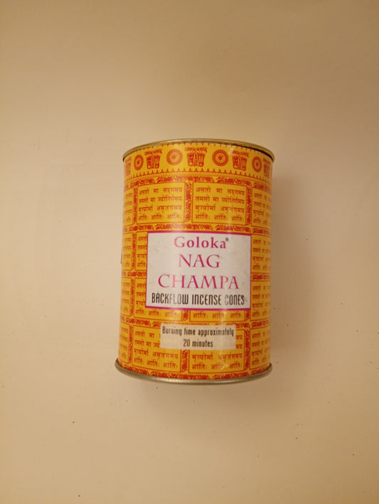 Nag Champa Goloka : 24 coni backflow