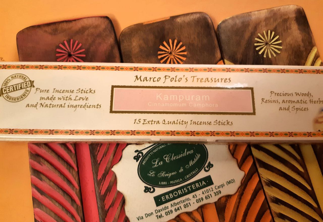 INCENSO IN STICK MARCO POLO: KAMPURAM