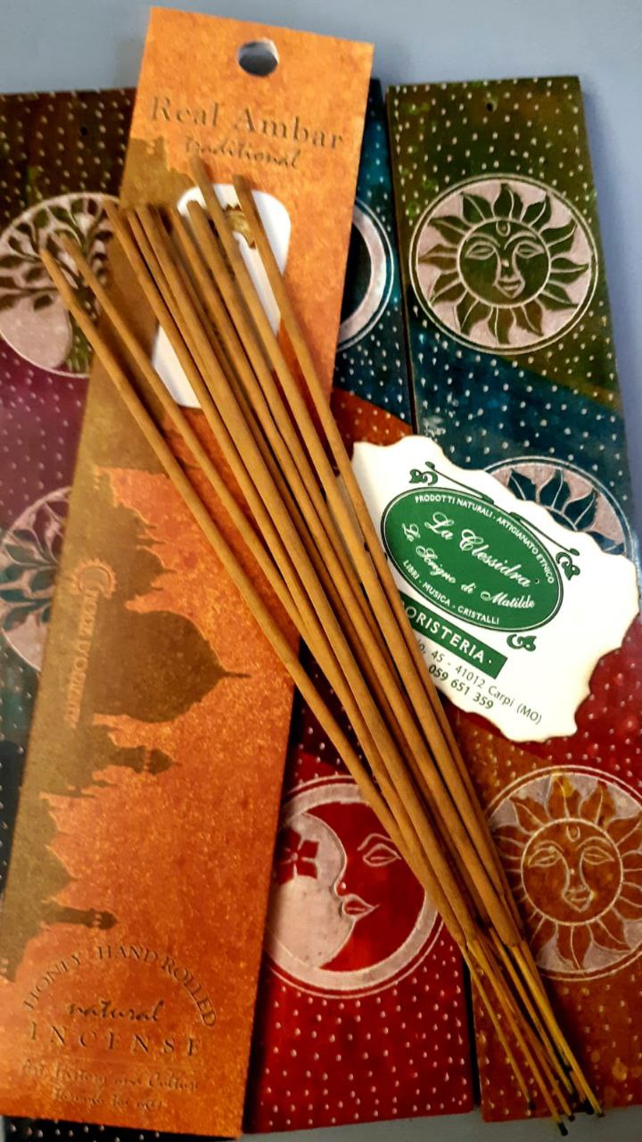 INCENSO IN STICK TRADITIONAL: REAL AMBAR (AMBRA)