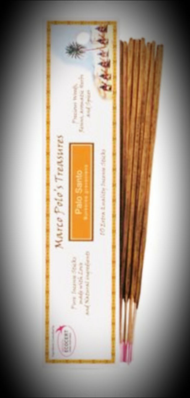 INCENSO IN STICK MARCO POLO: PALO SANTO