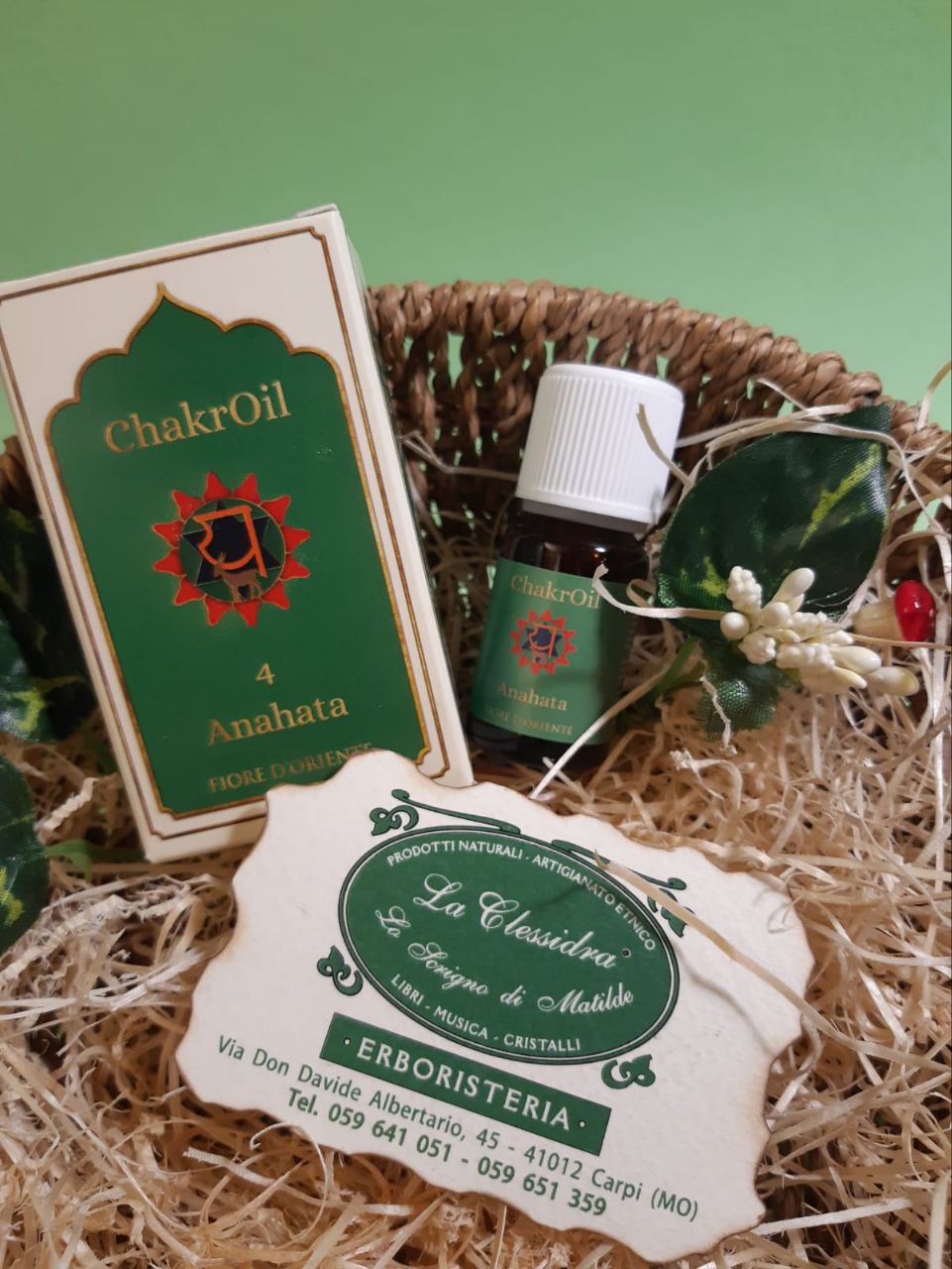Chakra olio essenziale: N°4 ANAHATA
