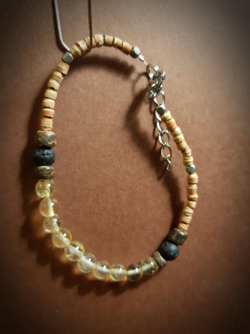 CHAKRA BRACCIALE ORIGINAL: n°3 MANIPURA QUARZO CITRINO