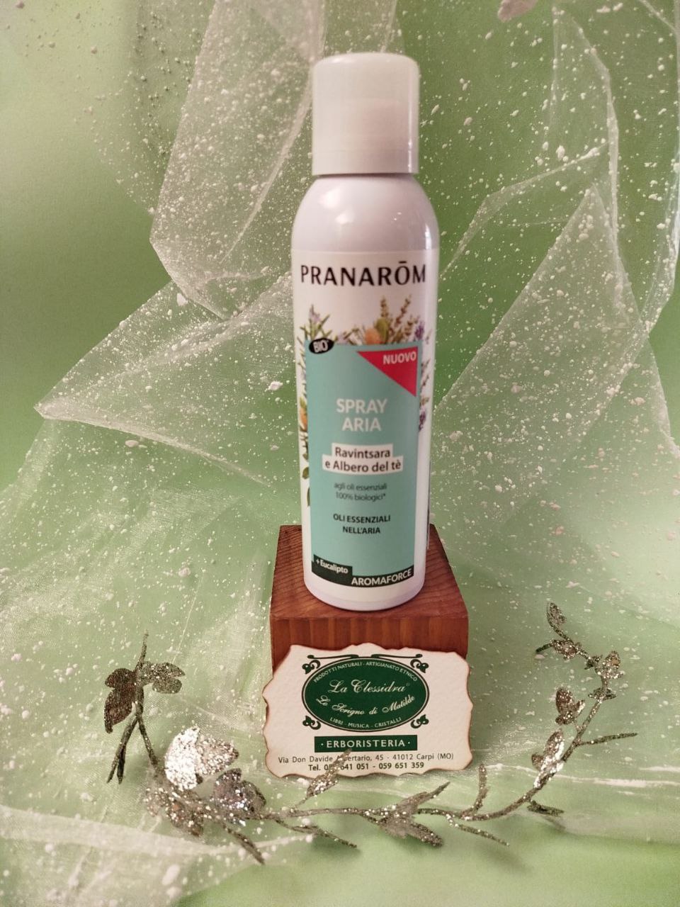 PRANAROM SPRAY ARIA RAVINSTARA E ALBERO DEL TE' AROMAFORCE