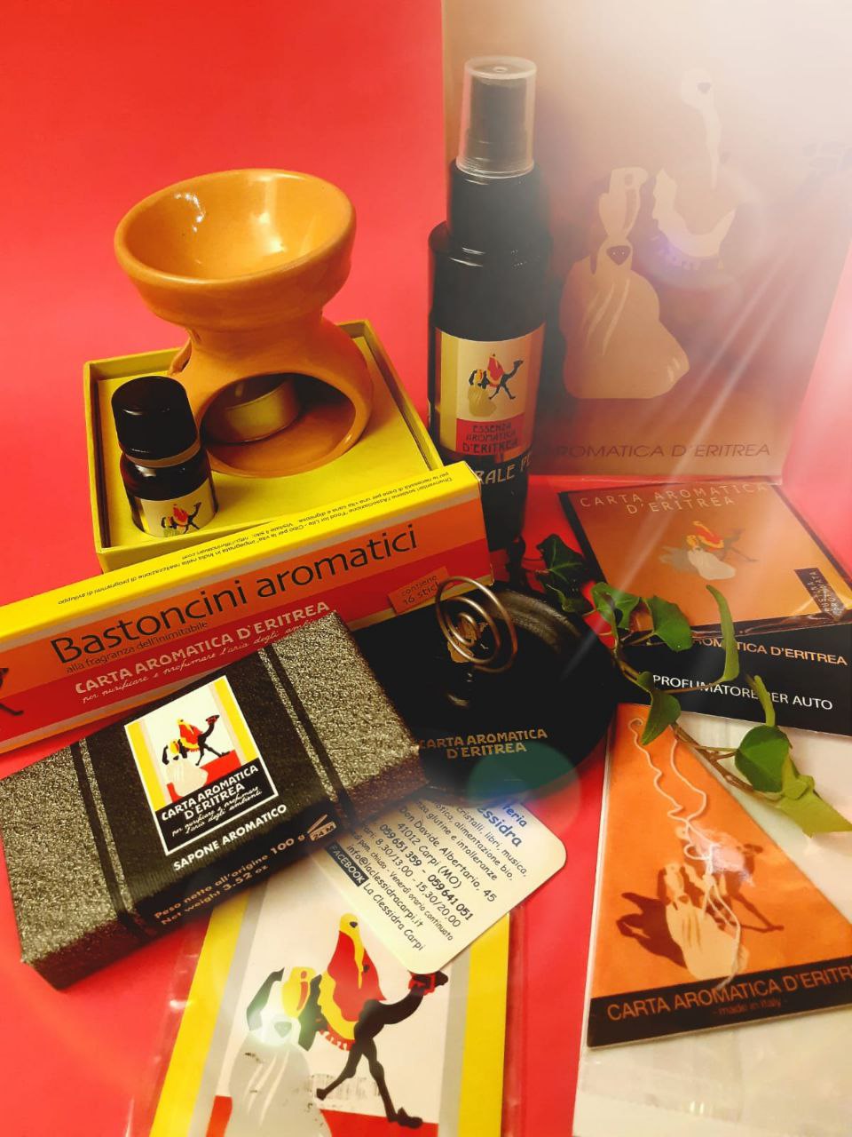 CARTA D'ERITREA GIALLA