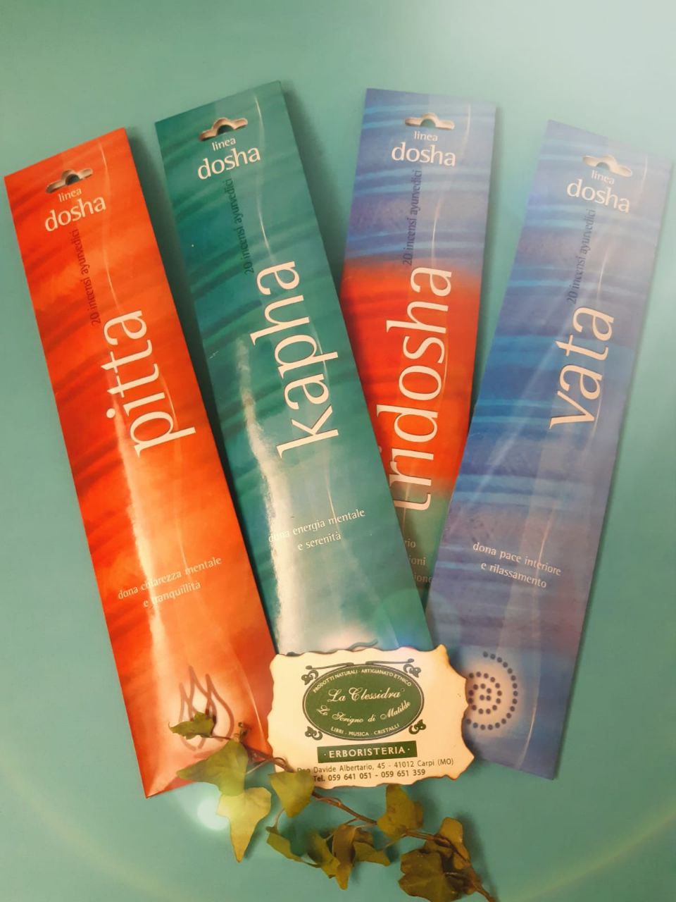 INCENSO IN STICK AYURVEDICO DOSHA