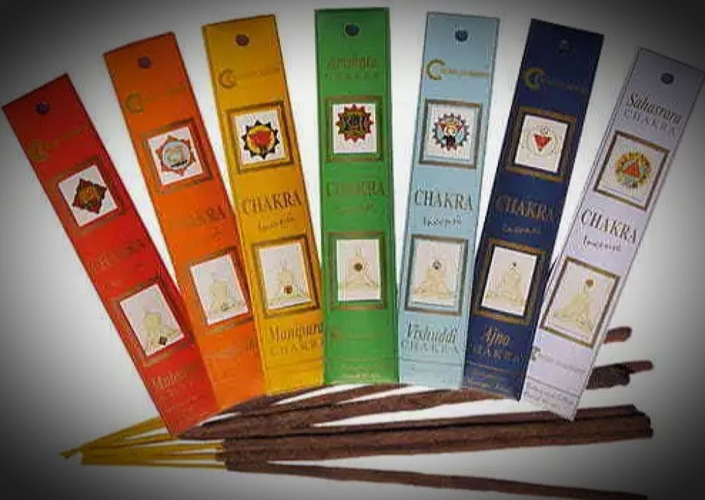 INCENSO IN STICK DEI CHAKRA FIORE D'ORIENTE