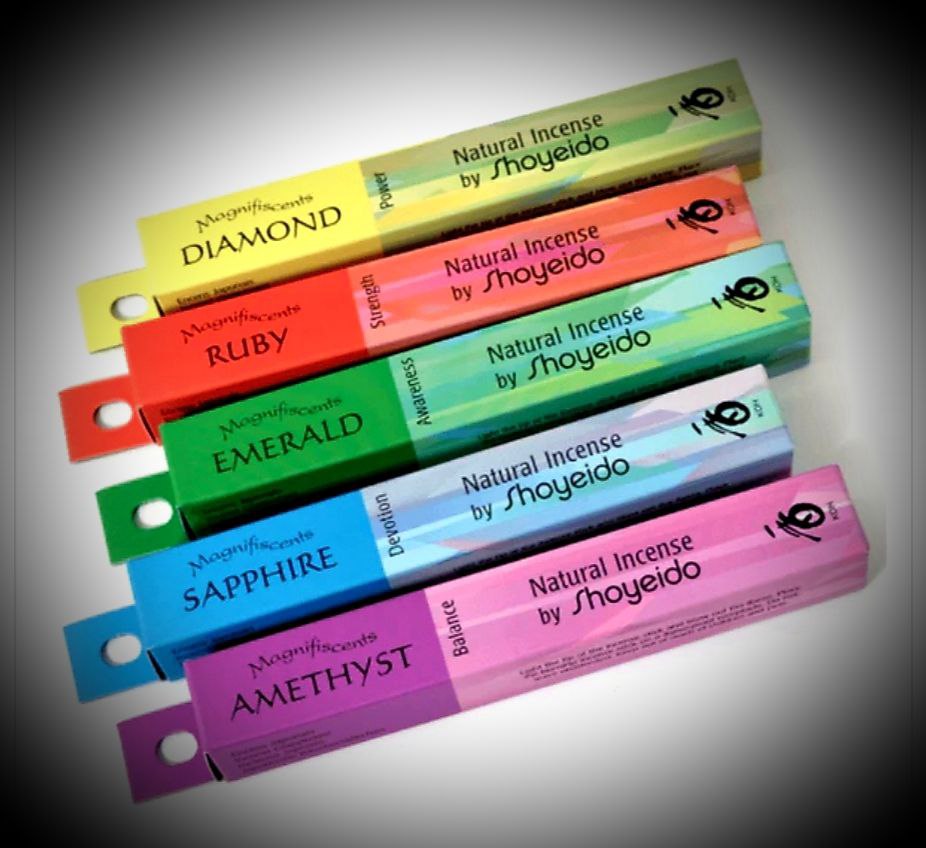 INCENSO GIAPPONESE MAGNIFISCIENTS (ai cristalli)