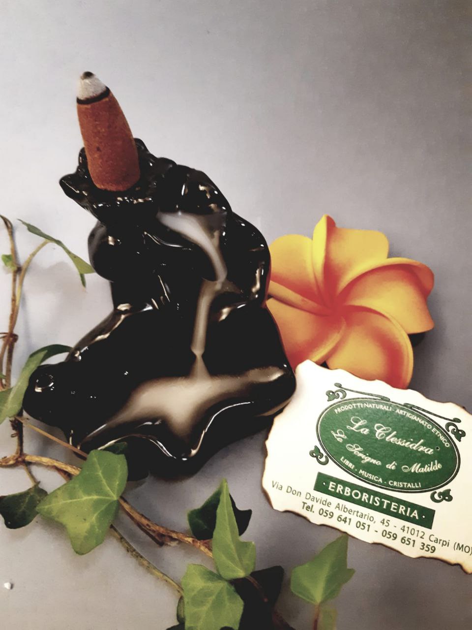 PORTA INCENSI A CASCATA