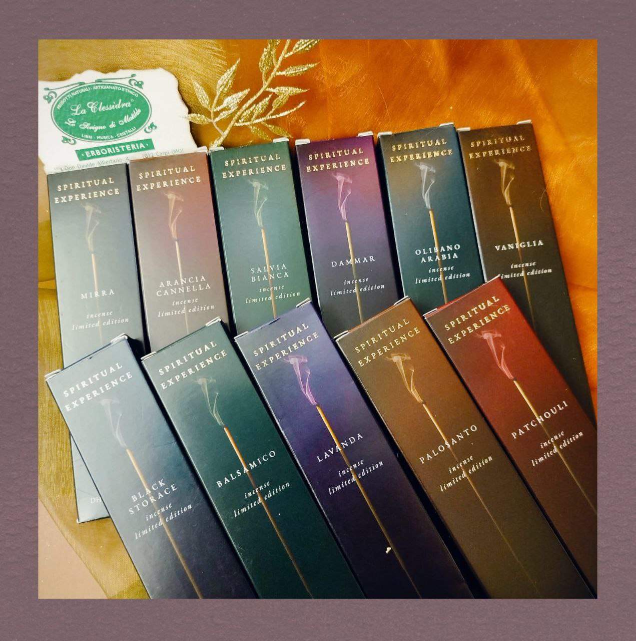 INCENSO IN STICK SPIRITUAL EXPERIENCE