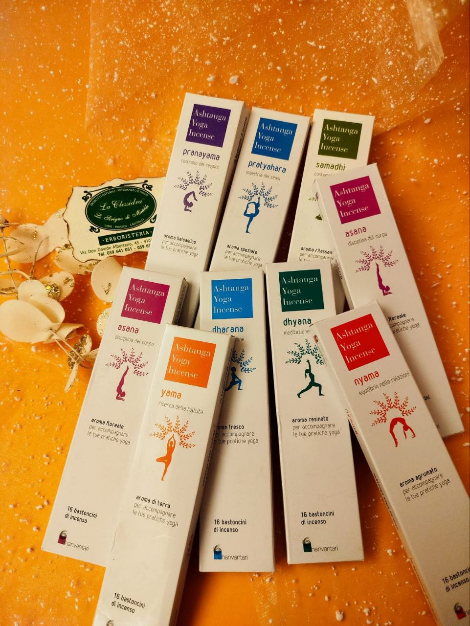 INCENSO IN STICK YOGA ASHTANGA