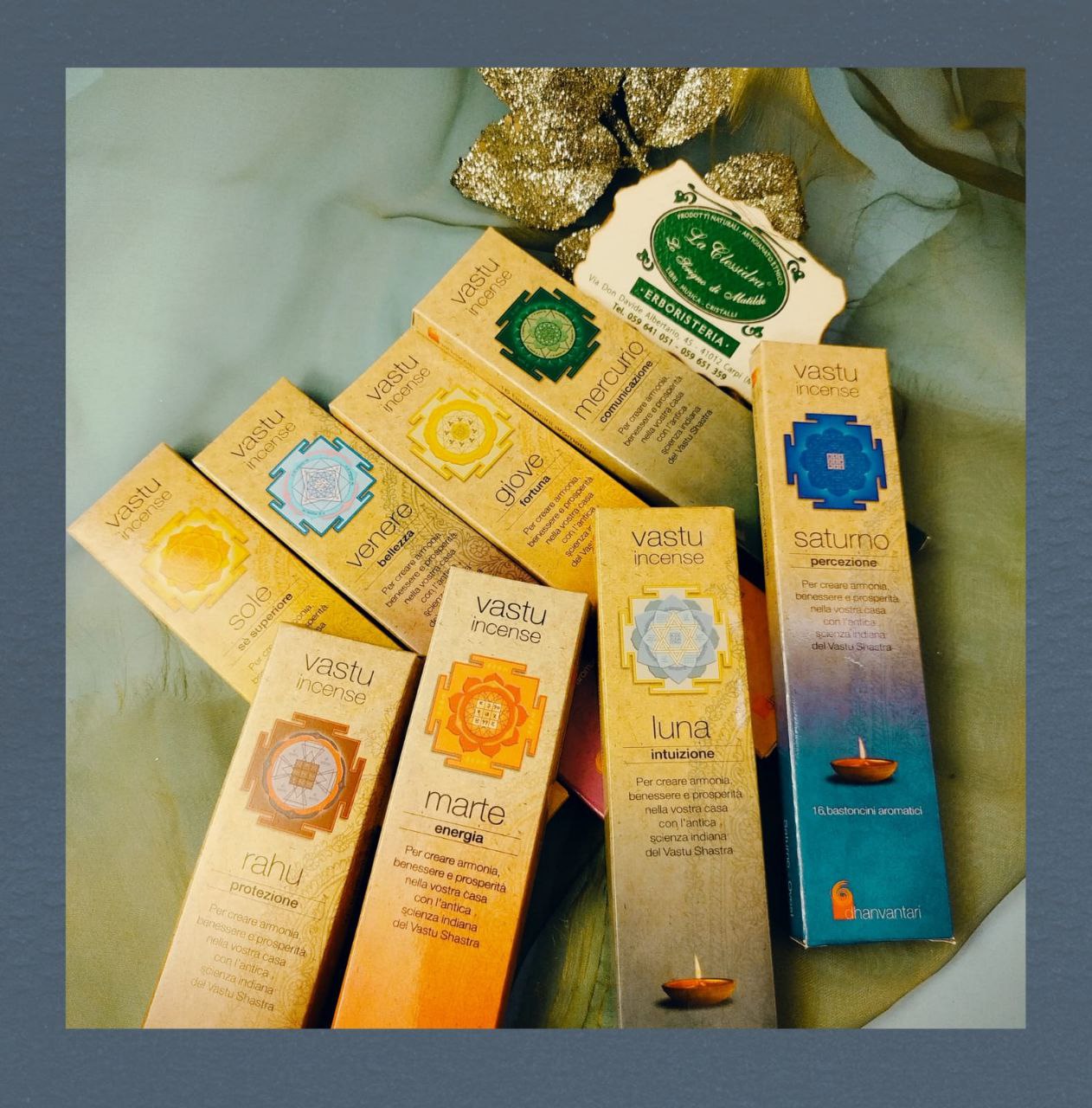 INCENSO IN STICK VASTU