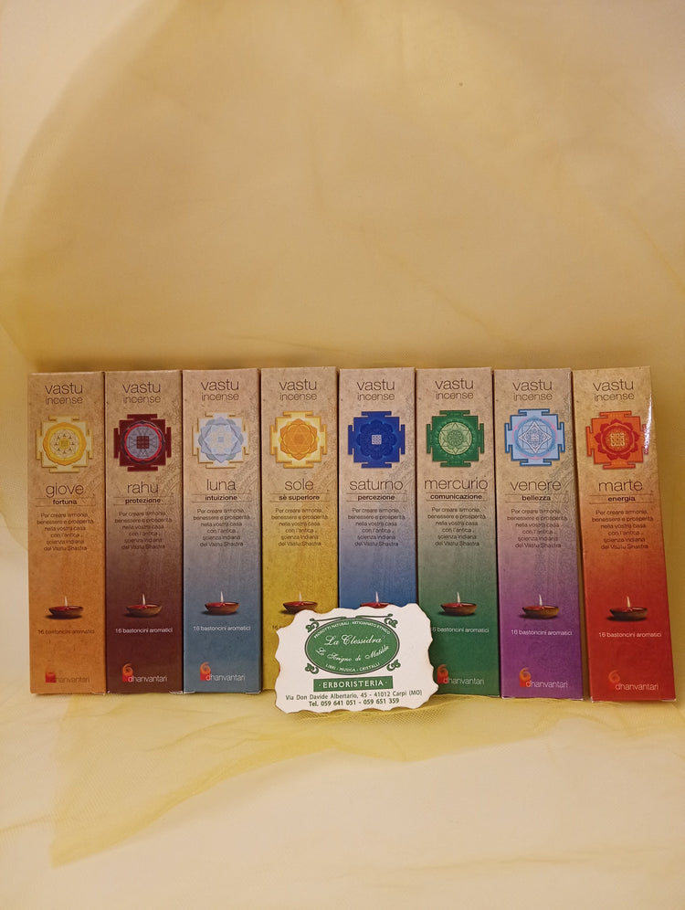 Incensi Dhanvantari Ayurvedici : Linea Vastu