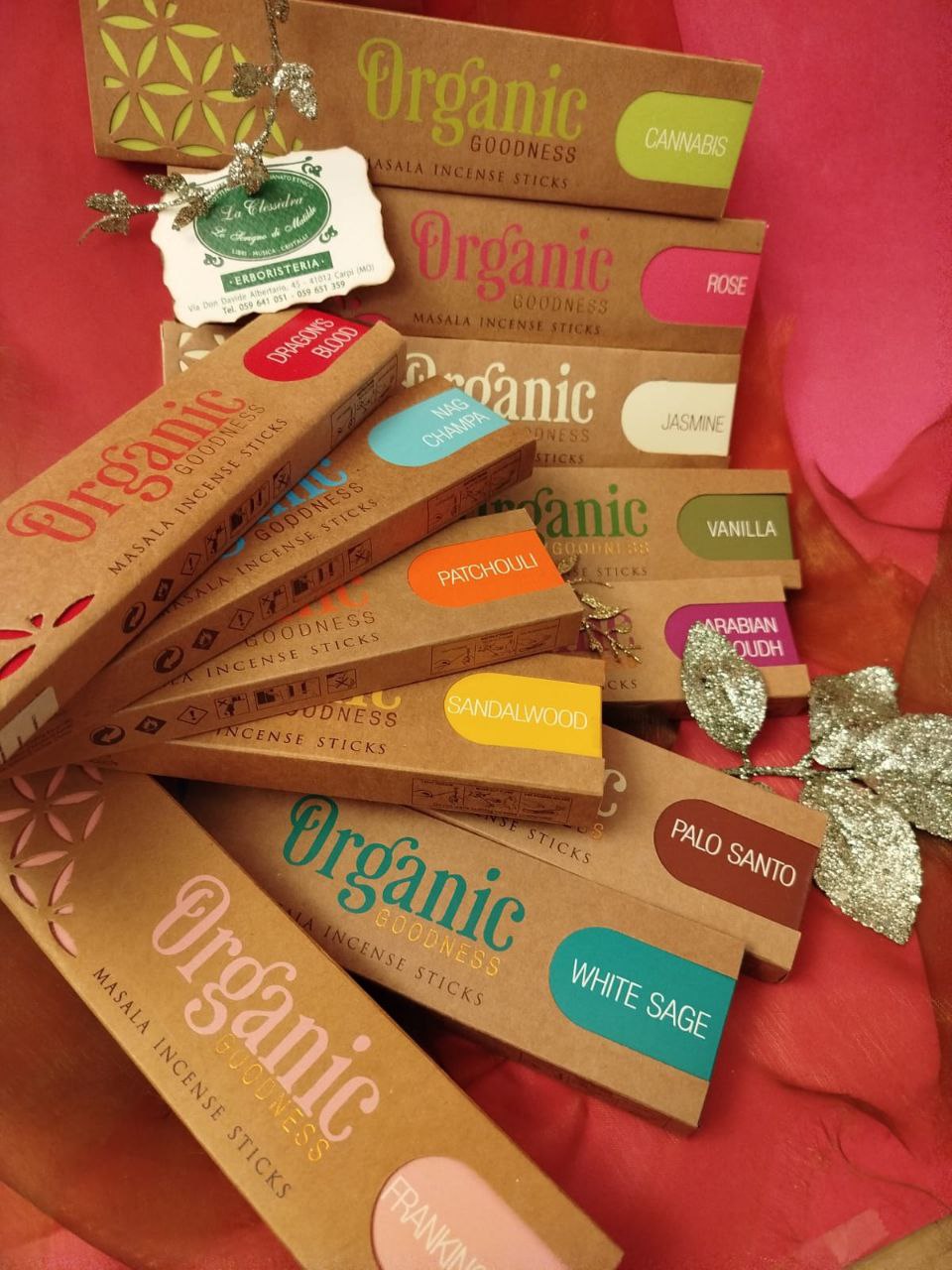 INCENSO IN STICK SONG OF INDIA: ORGANIC