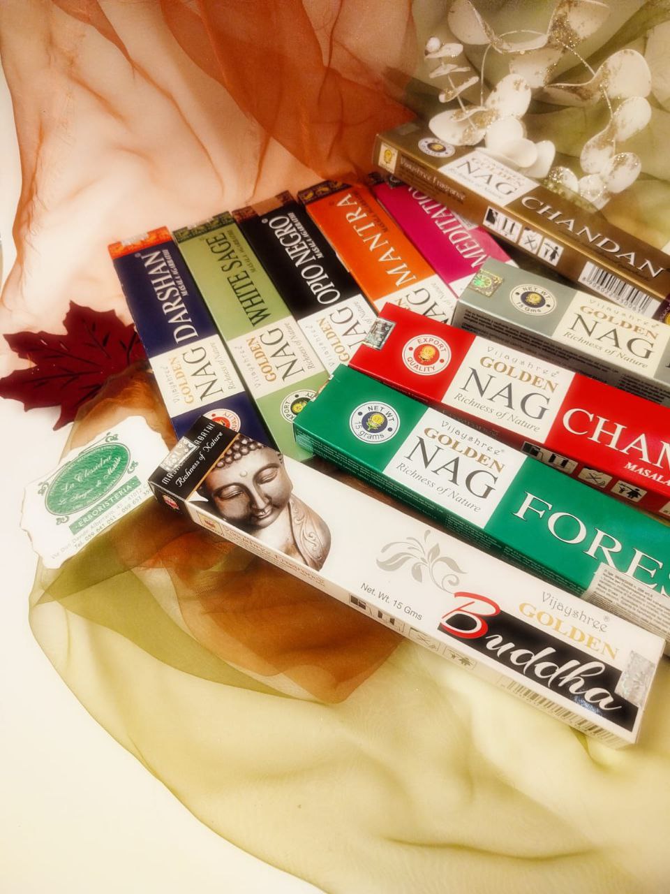 INCENSO IN STICK GOLDEN NAG