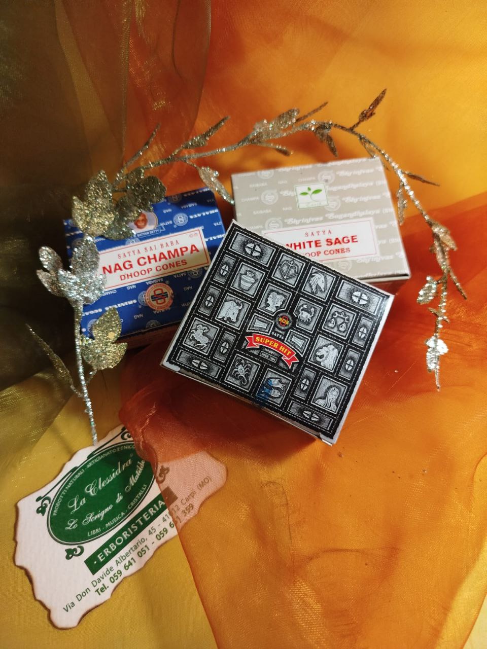 INCENSO IN CONI SATYA