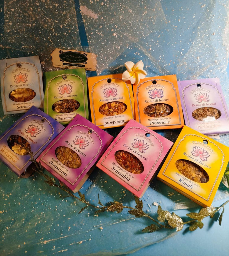 INCENSO IN GRANI CON ERBE AROMATICHE