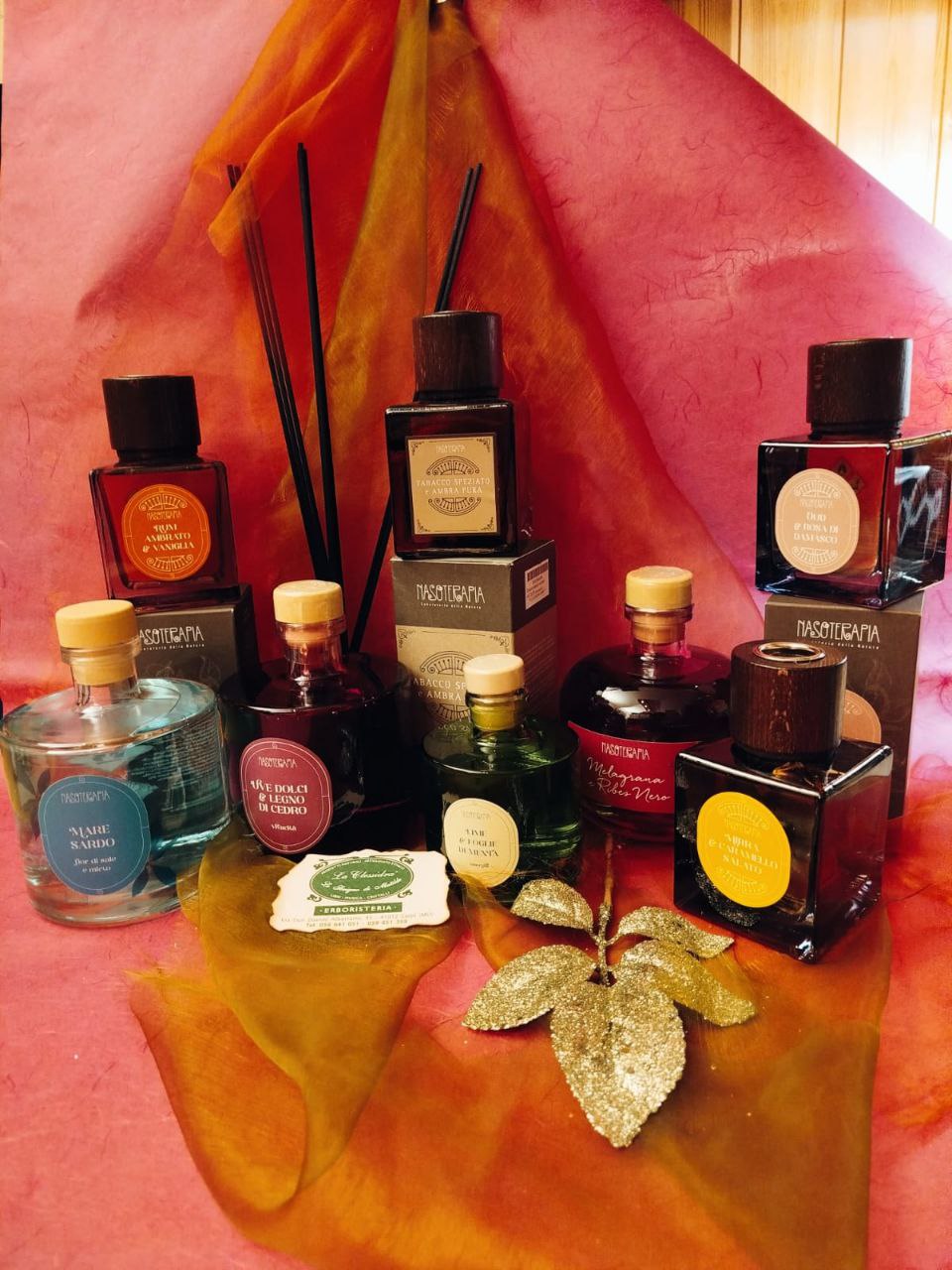 DIFFUSORI A BASTONCINO CONFEZIONE ELEGANTE NASOTERAPIA