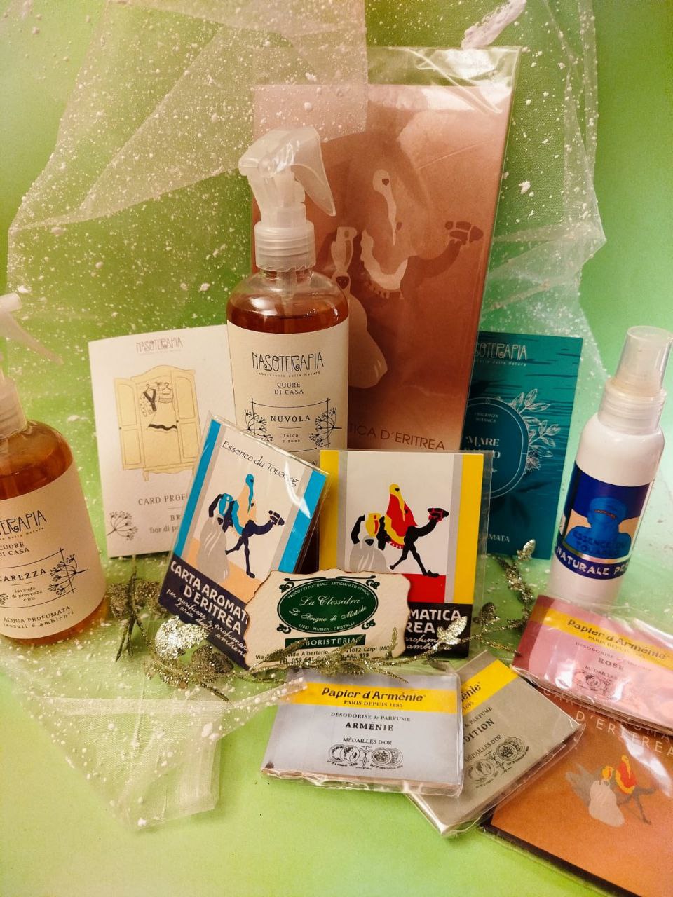 PROFUMI PER BIANCHERIA  TESSUTI ARMADI E CASSETTI