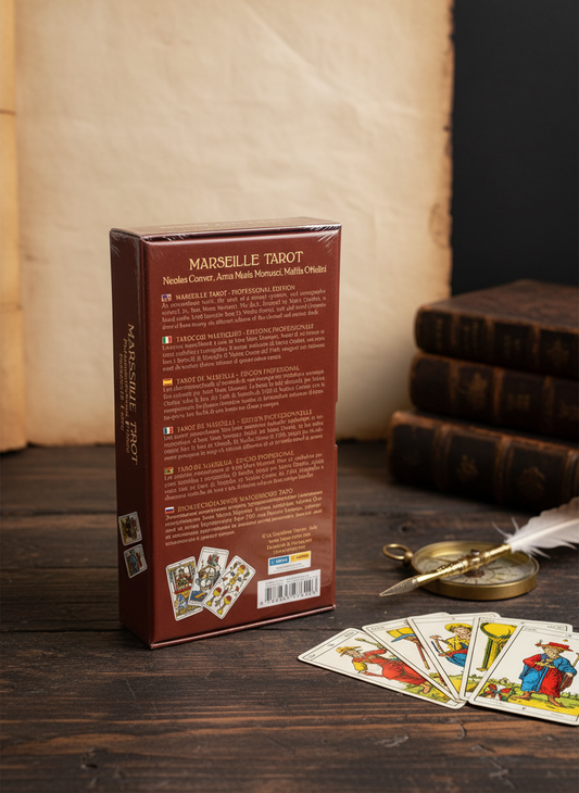 Marseille Tarot Edizione Professionale Lo Scarabeo – Mazzo di Tarocchi Classici di Conver, Morsucci, Ottolini per Divinazione