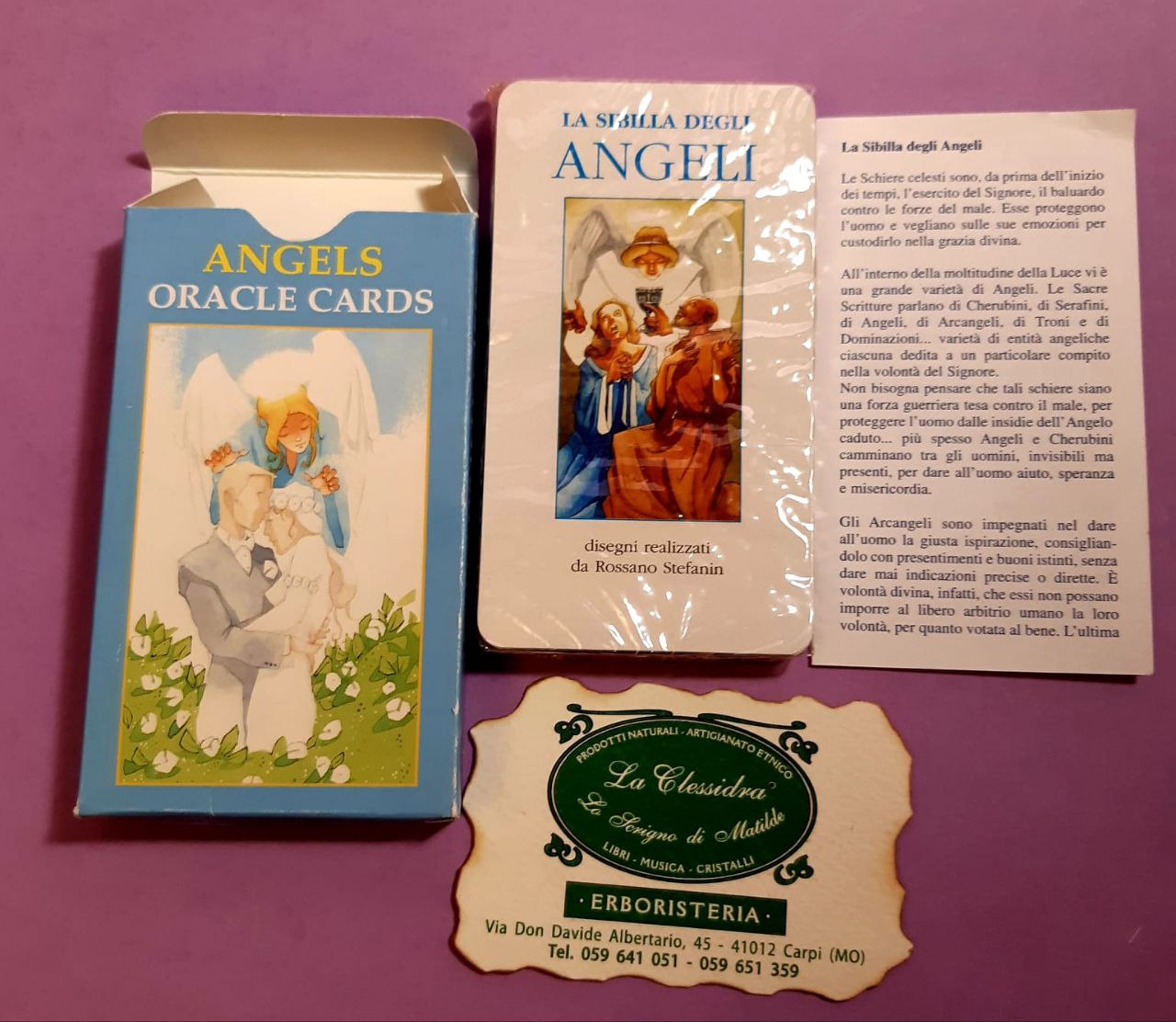 GIOCO DIVINATORIO: ANGELS ORACLE CARDS (SIBILLA DEGLI ANGELI)