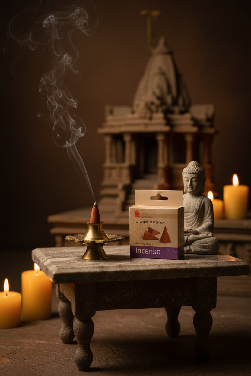 INCENSO IN CONI DHANVANTARI: INCENSO