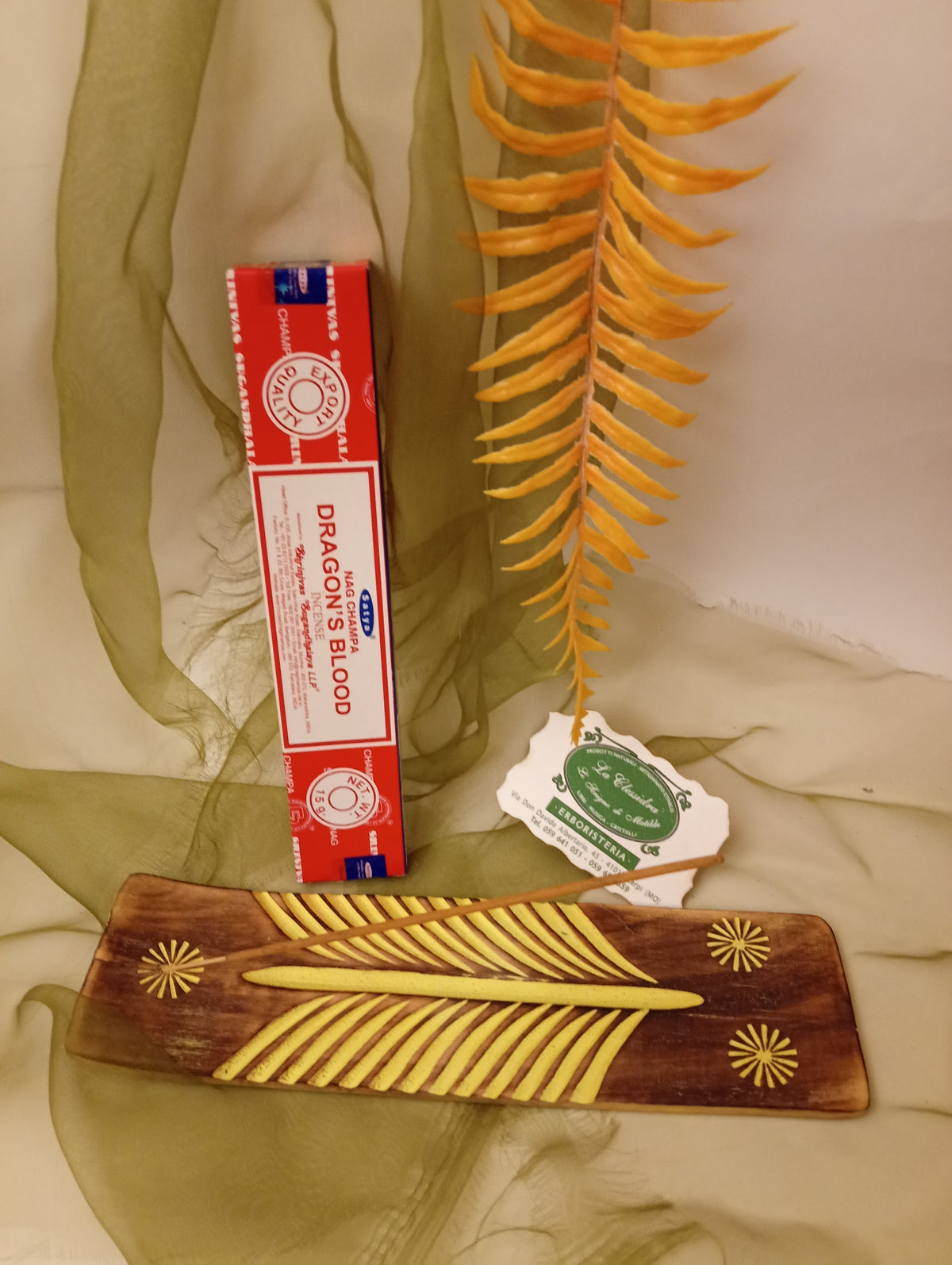 INCENSO IN STICK SATYA: DRAGON'S BLOOD