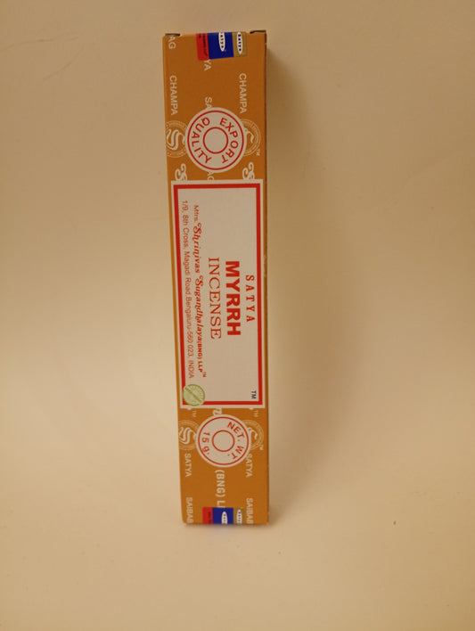 Linea Classici e Speziati Satya : Myrrh