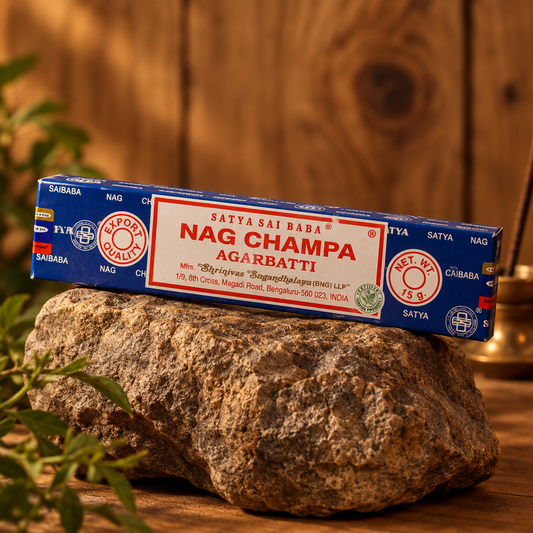 Nag Champa Satya Sai Baba Blu : Stick in astuccio da 15 g