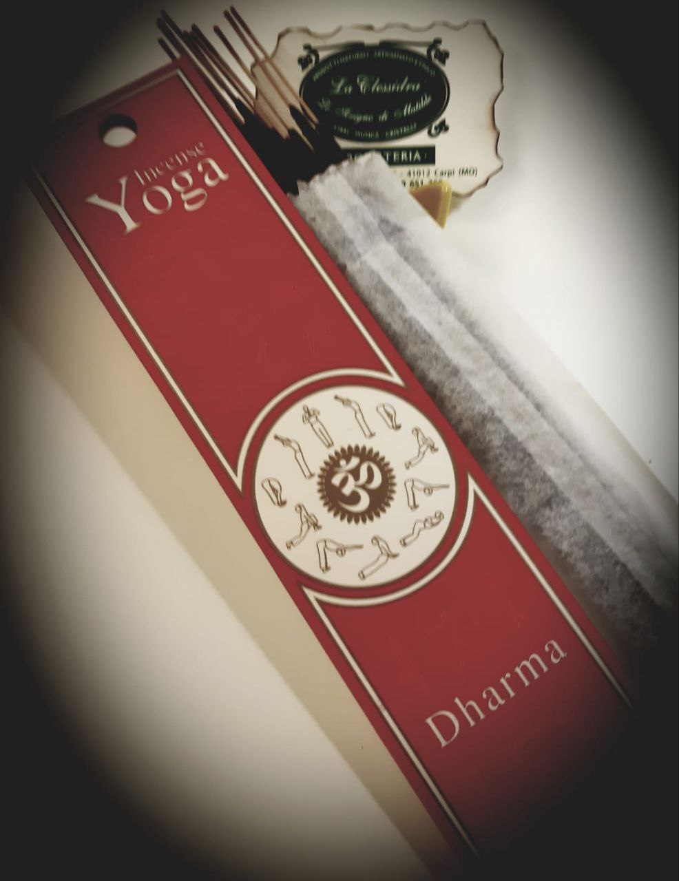 INCENSO IN STICK YOGA FIORE D'ORIENTE: DHARMA