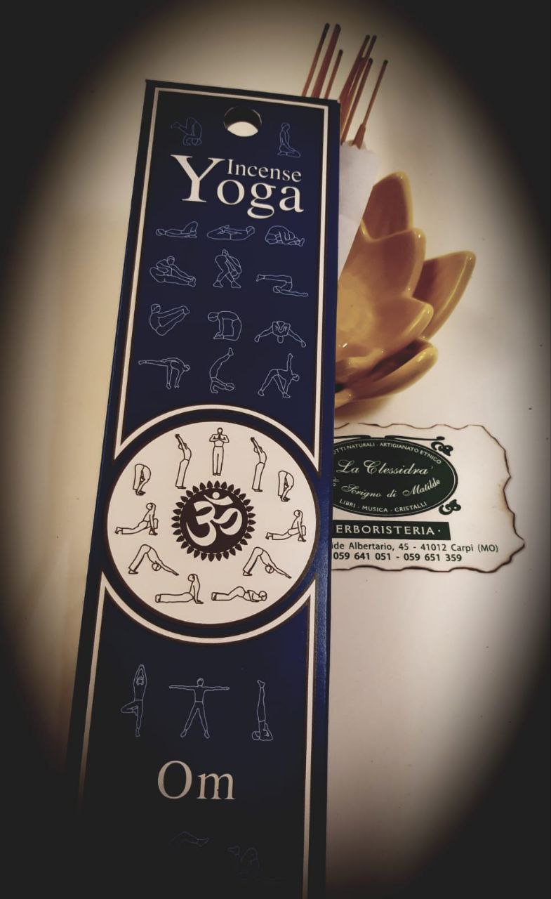 INCENSO IN STICK YOGA FIORE D'ORIENTE: OM
