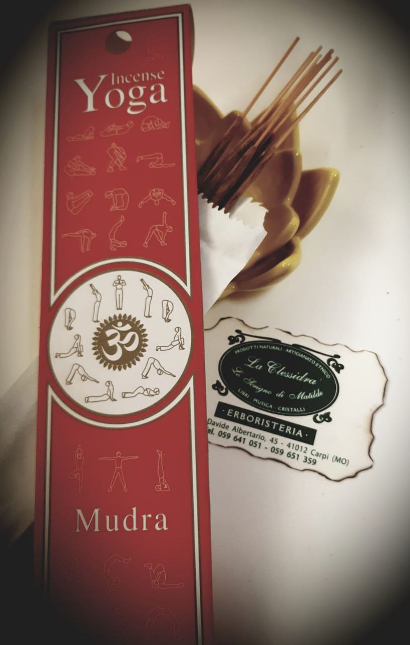 INCENSO IN STICK YOGA FIORE D'ORIENTE: MUDRA