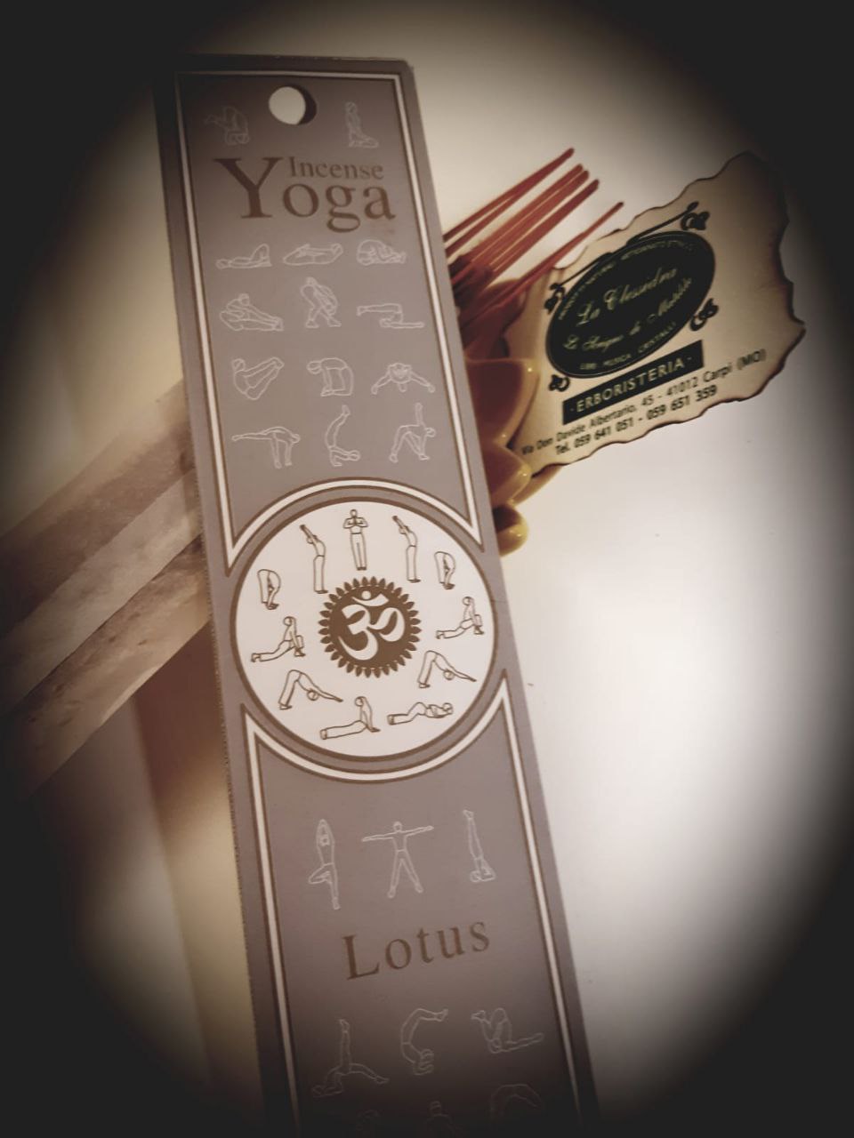 INCENSO IN STICK YOGA FIORE D'ORIENTE: LOTUS