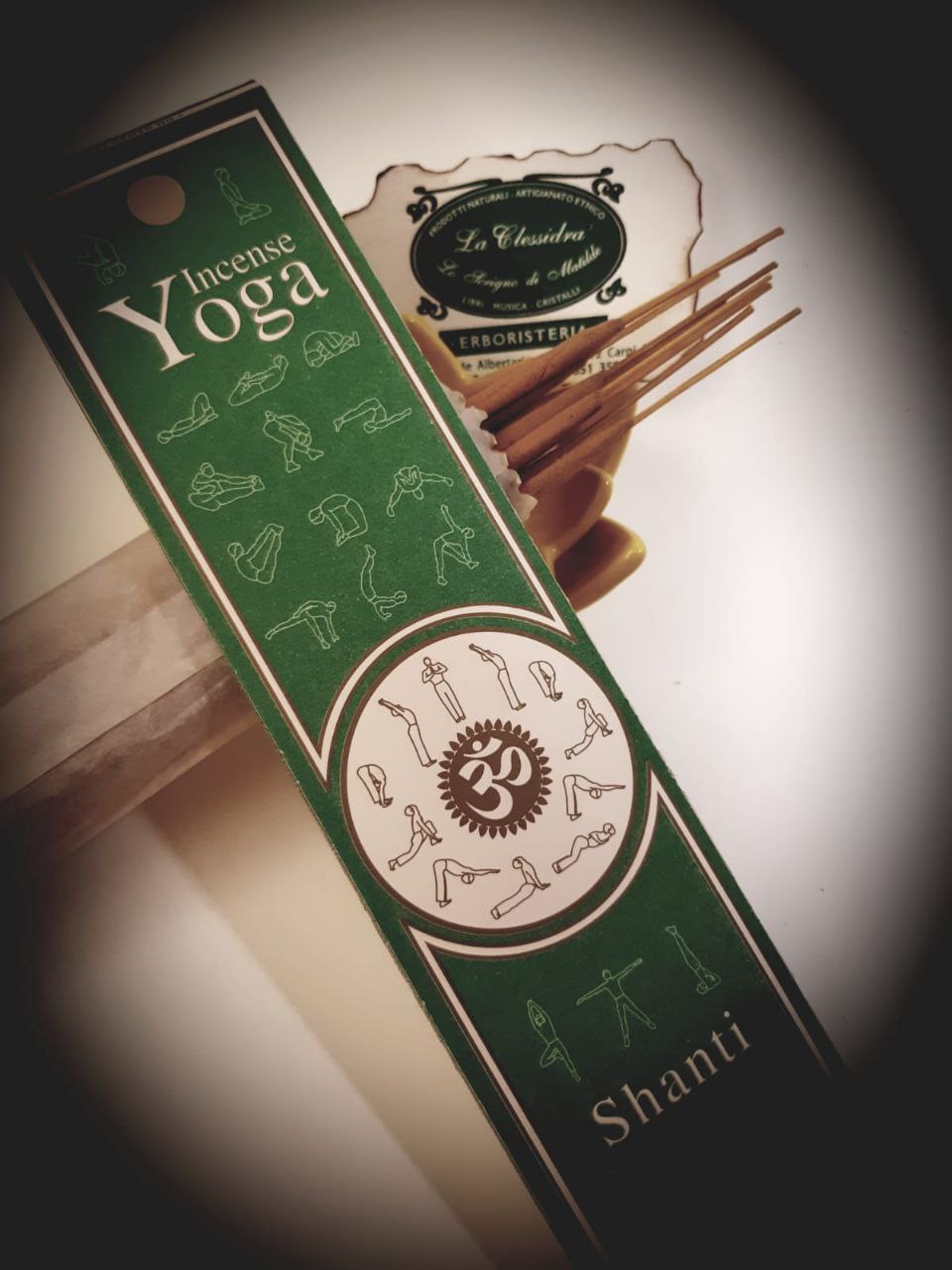 INCENSO IN STICK YOGA FIORE D'ORIENTE: SHANTI