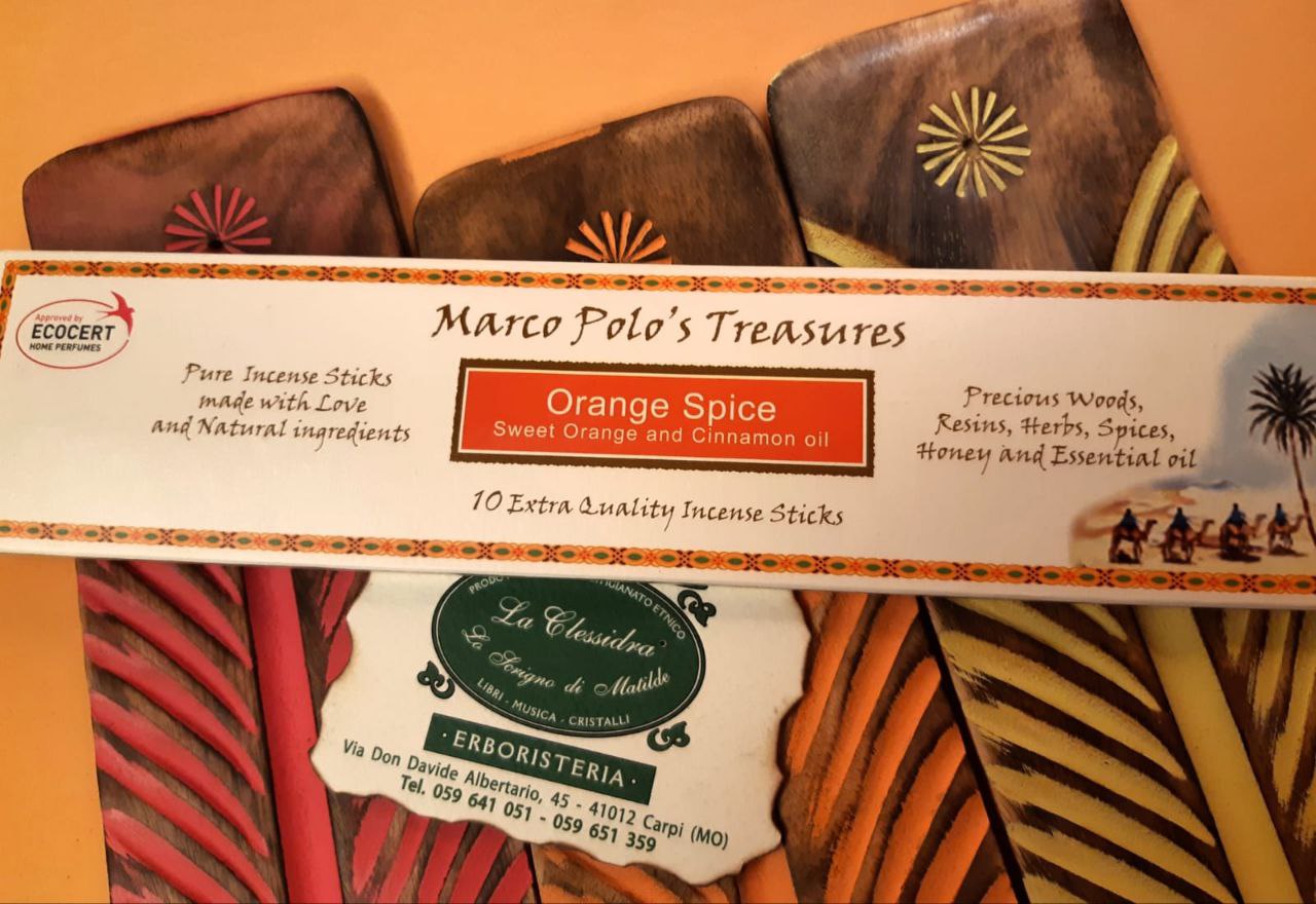 INCENSO IN STICK MARCO POLO: ORANGE SPICE