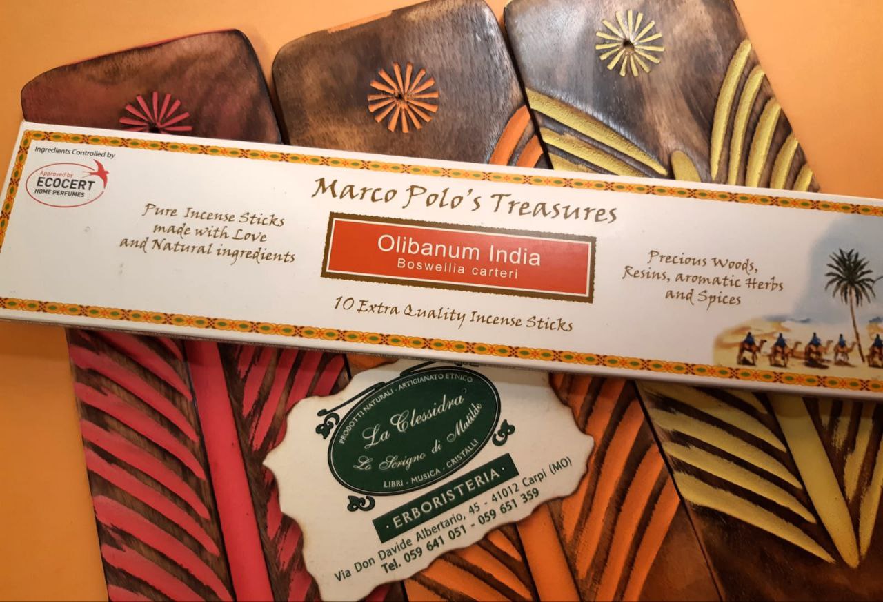 INCENSO IN STICK MARCO POLO:  OLIBANUM INDIA