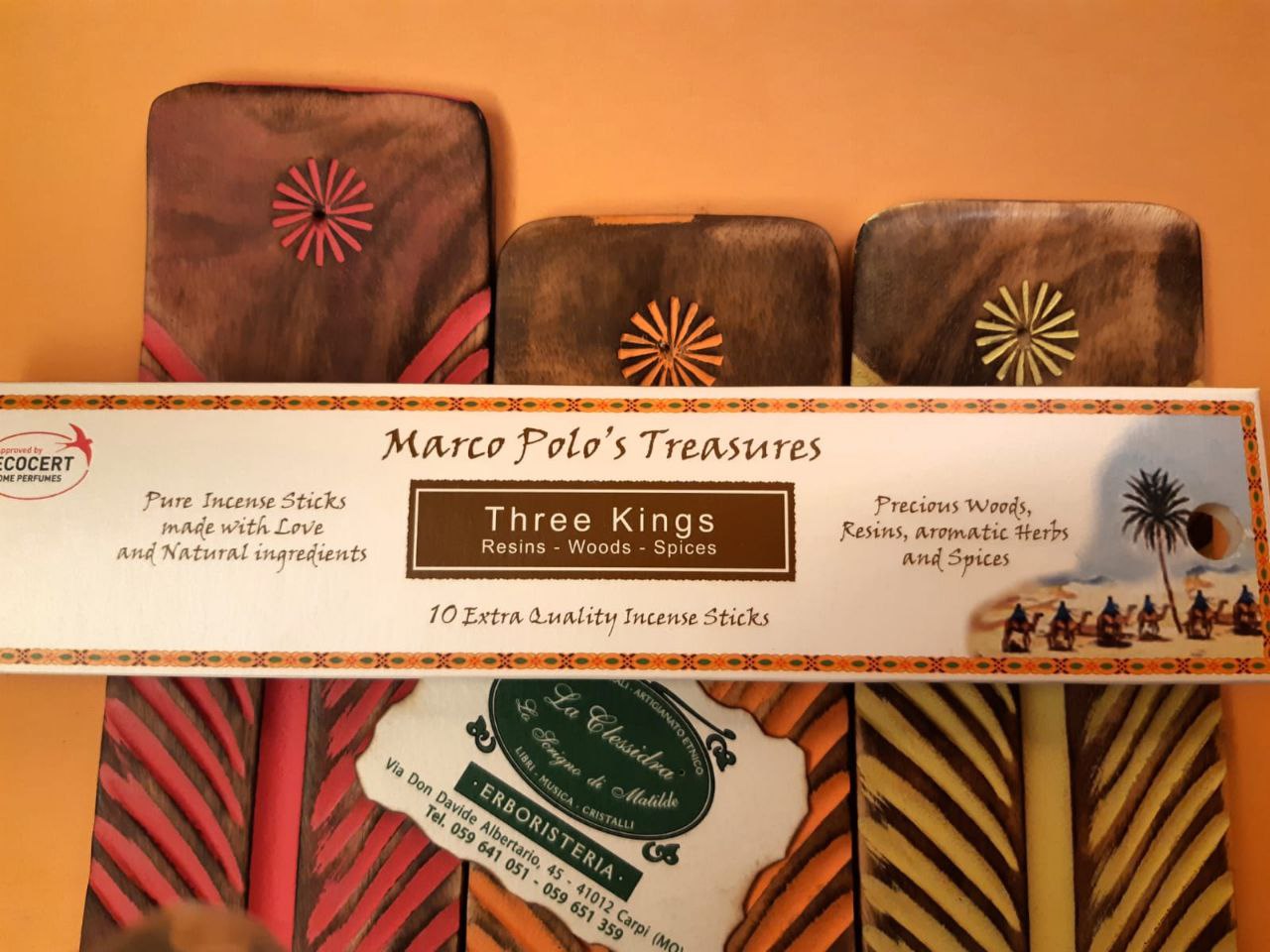 INCENSO IN STICK MARCO POLO:  THREE KINGS