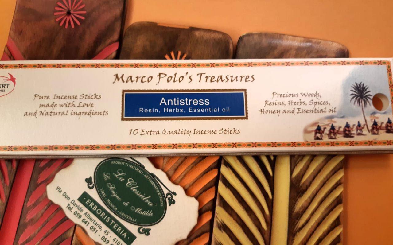 INCENSO IN STICK MARCO POLO:  ANTISTRESS