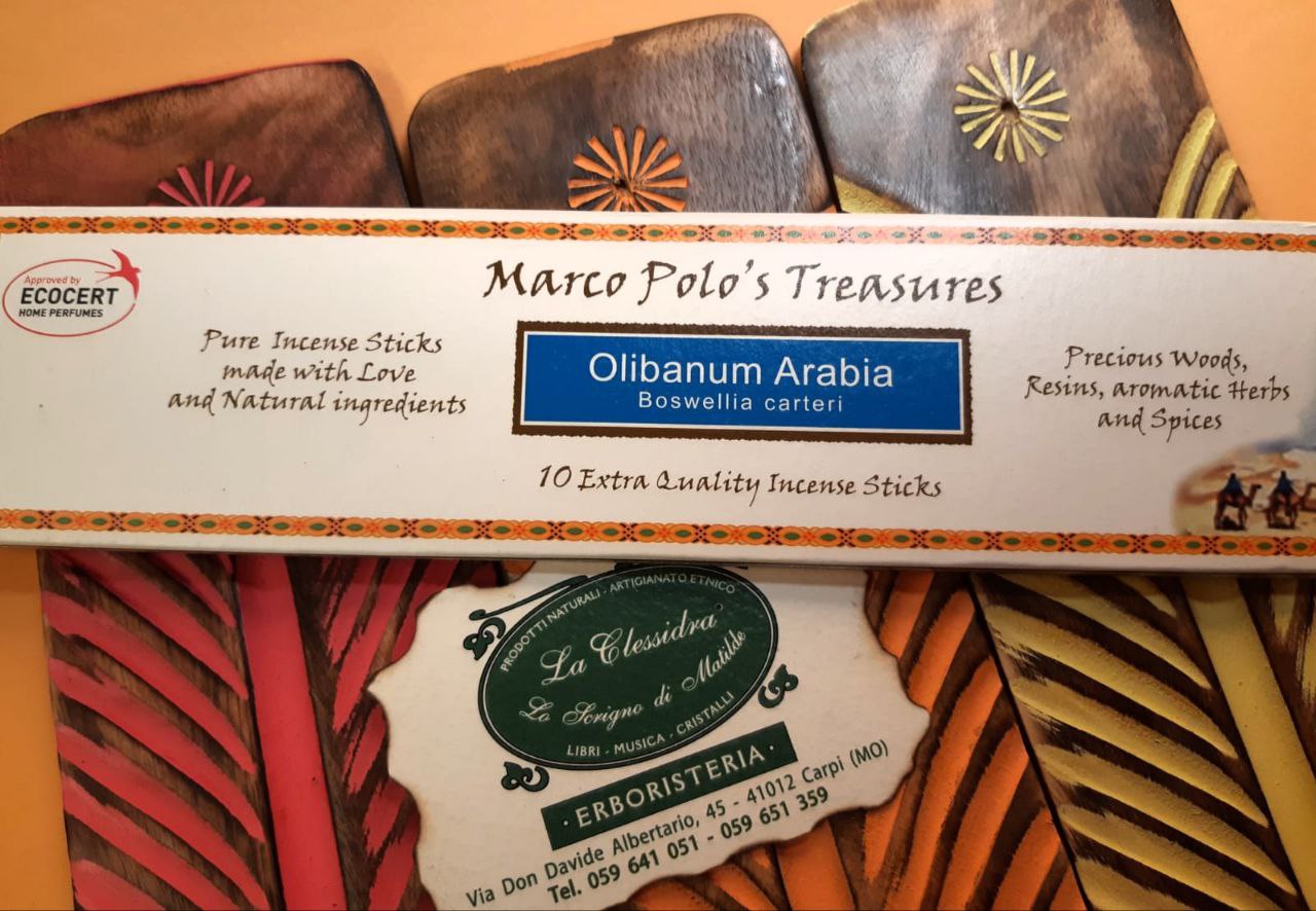 INCENSO IN STICK MARCO POLO:  OLIBANUM ARABIA