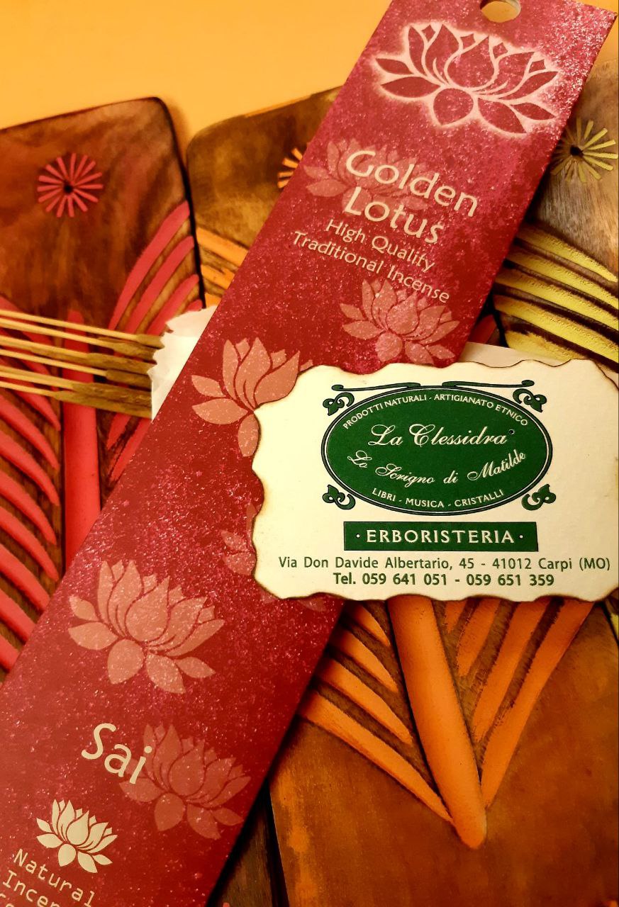 INCENSO IN STICK  GOLDEN LOTUS: SAI