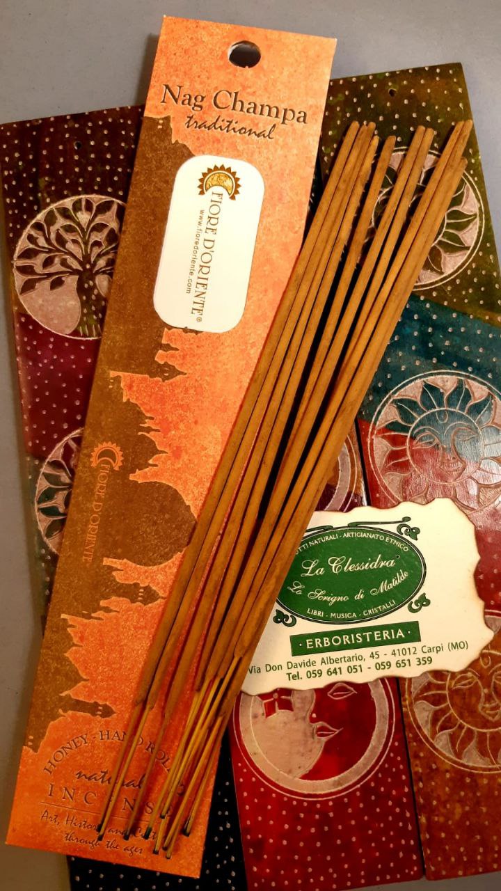 INCENSO  IN STICK TRADITIONAL: NAG CHAMPA
