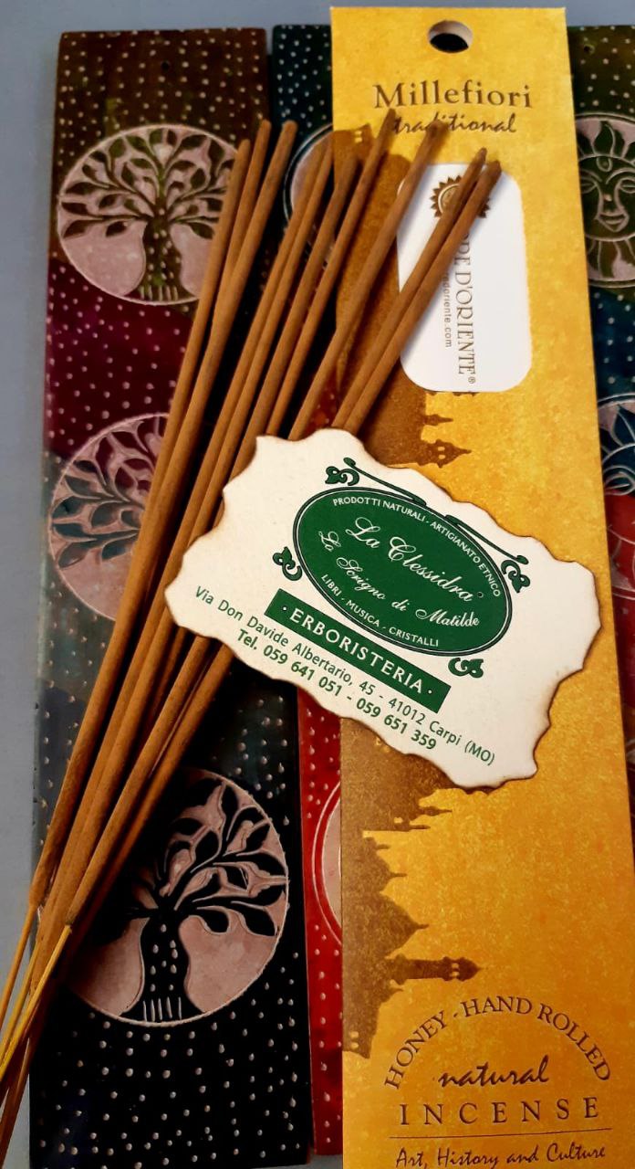 INCENSO  IN STICK TRADITIONAL: MILLEFIORI