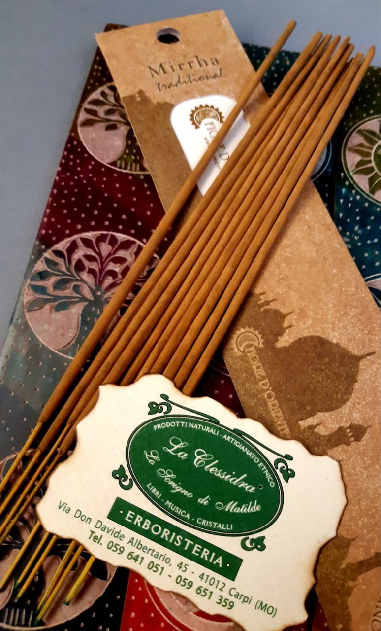 INCENSO  IN STICK TRADITIONAL: MIRRHA