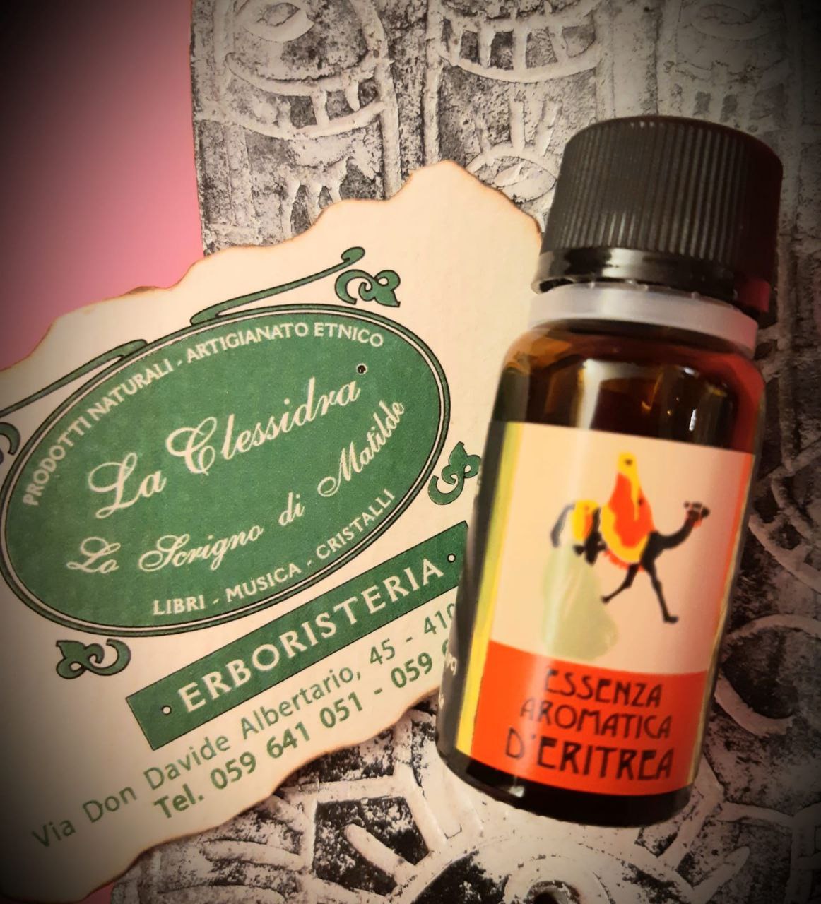 Carta d'Eritrea: ESSENZA AROMATICA ERITREA