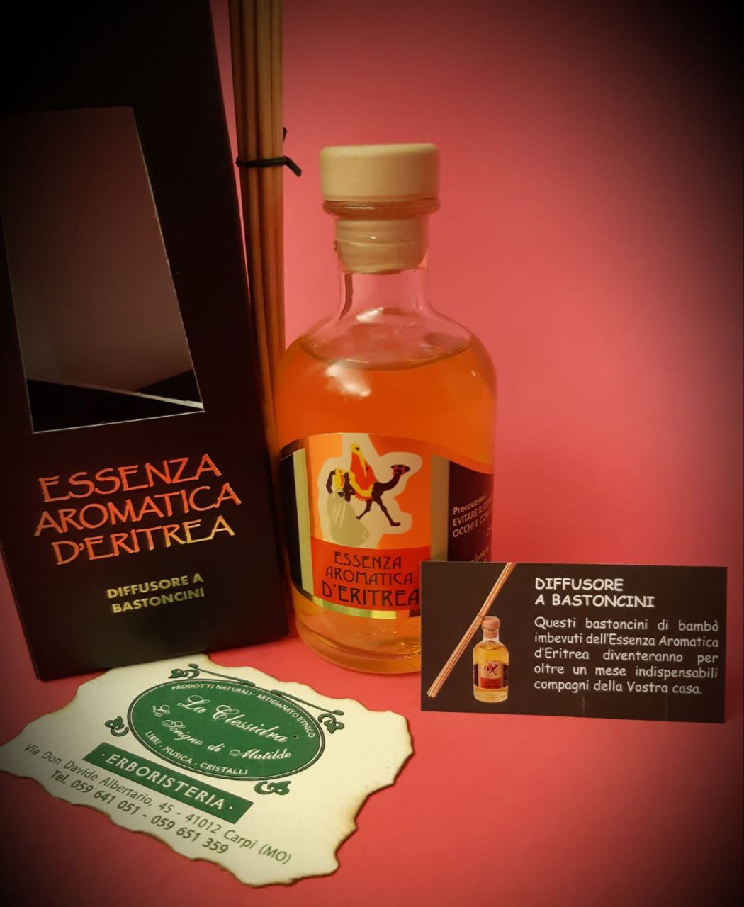 Carta d'Eritrea: DIFFUSORE A BASTONCINO