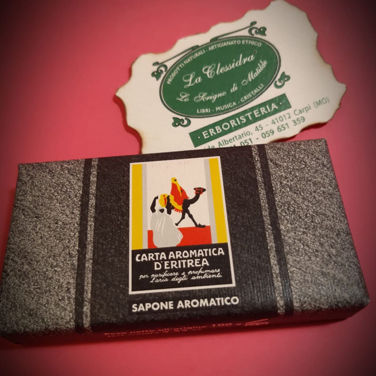 Carta D'Eritrea: SAPONE DI ERITREA