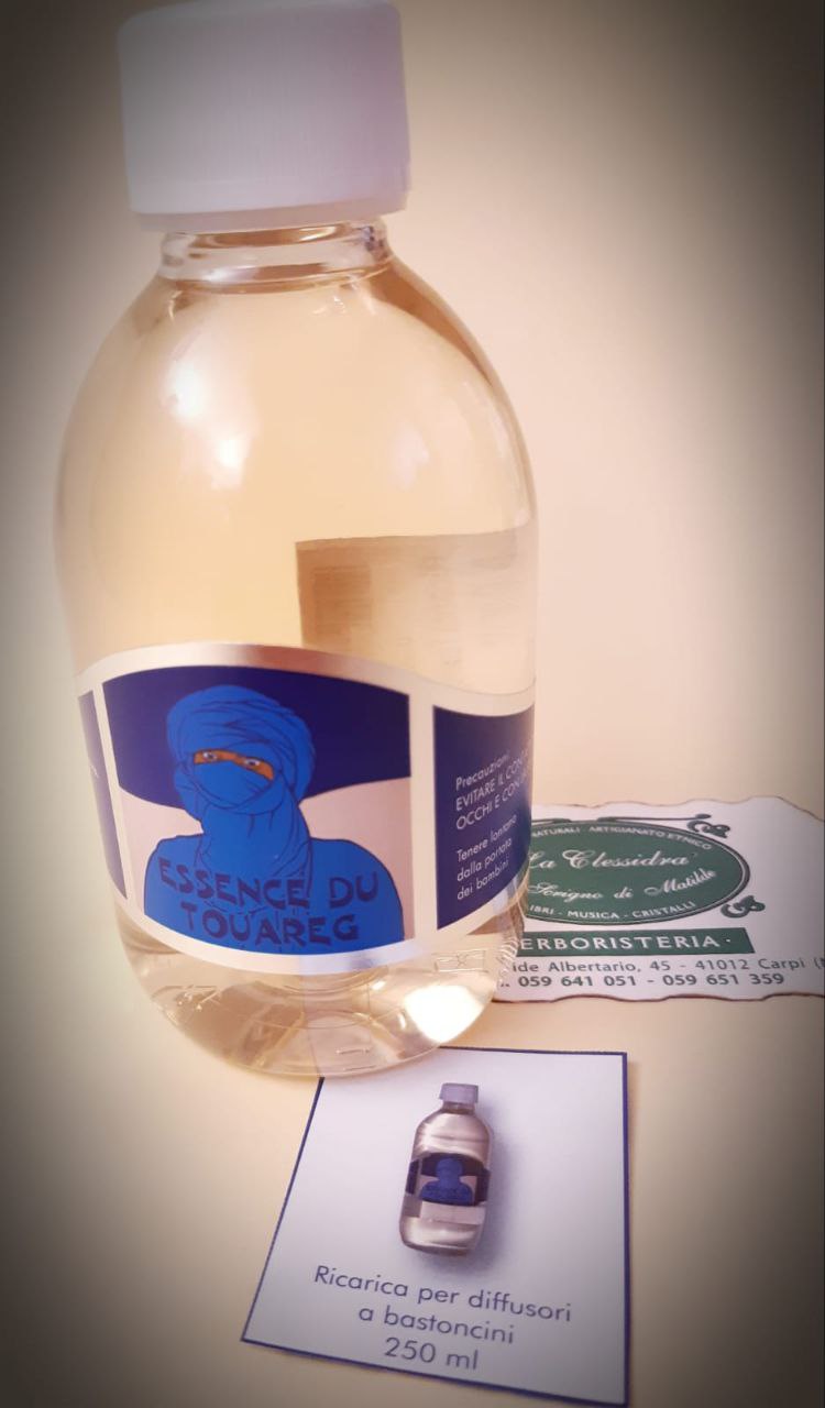 Carta d'Eritrea blu: RICARICA TUAREG PER DIFFUSORI A BASTONCINI