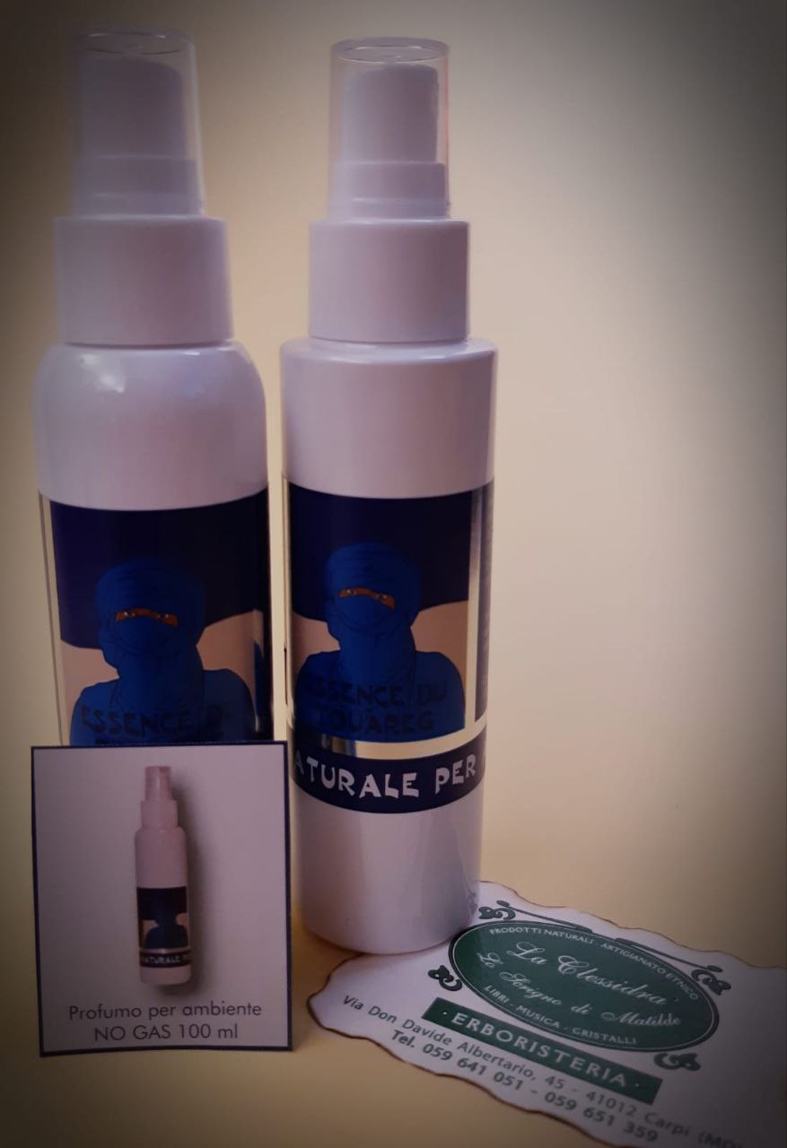 Carta d'Eritrea blu: ESSENZA PROFUMATA SPRAY TUAREG