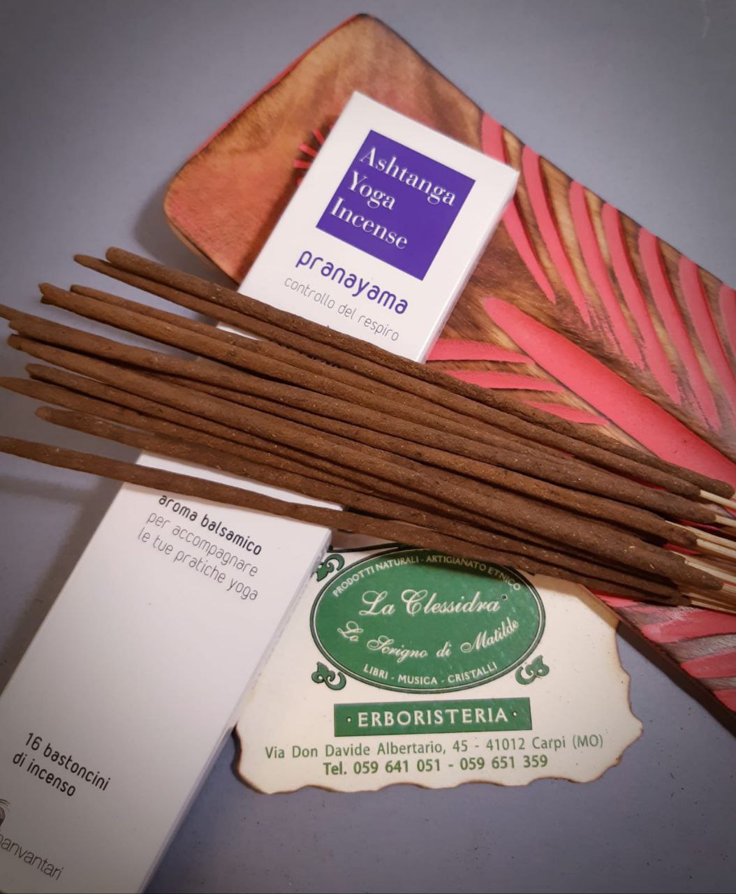 INCENSO IN STICK YOGA ASHTANGA: PRANAYAMA