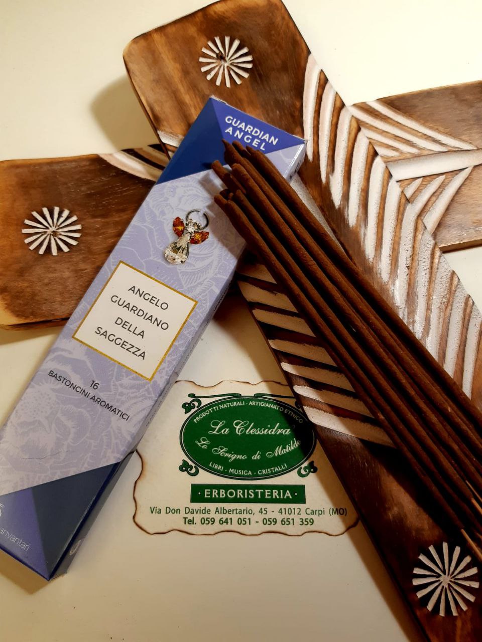 Incenso in stick Guardian Angel: angelo guardiano della SAGGEZZA