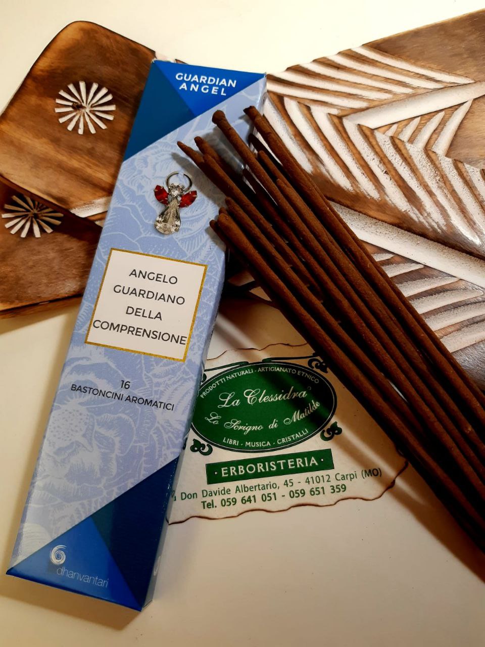 Incenso in stick Guardian Angel: angelo guardiano della COMPRENSIONE